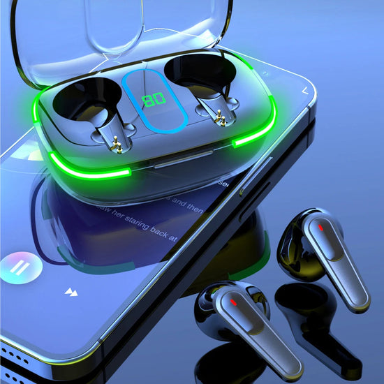TWS Pro 70 Wireless Bluetooth-compatible Headset with Mic LED Display Earbuds Wireless Air Fone Bluetooth-compatible Earphones