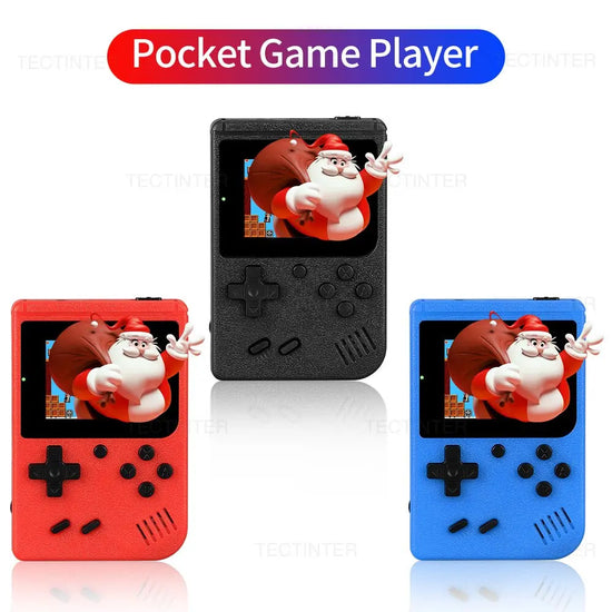 Mini El Oyun Oynatıcısı Retro Game Boy Taşınabilir 8-Bit 3.0 İnç LCD Video Oyun Konsolu Dahili 500 Oyun Çocuklar İçin Hediye