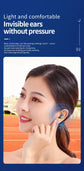 C1-1 Bluetooth Earphone Outdoor Sport Wireless Headset V5.1 With Charging Bin Display Touch Control Headphone Earbuds Waterproof