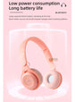 Headphones Kids Wireless Bluetooth Earphones Stereo Foldable Helmets Music Gaming Headsets Over-ear Headphones for Android ios